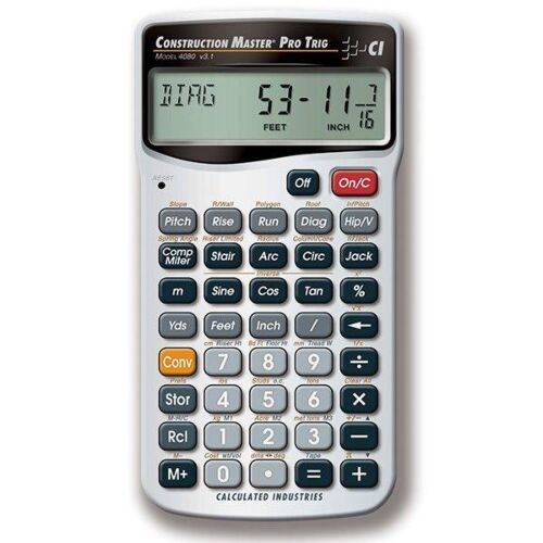 Construction Master Pro Trig Calculator