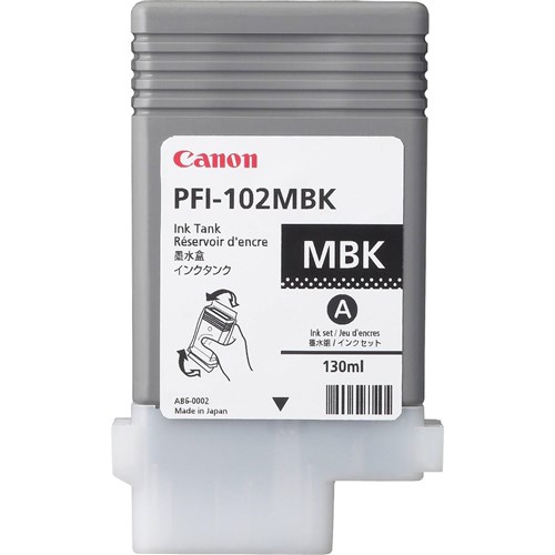 PFI-102MBK Matte Black Ink Tank