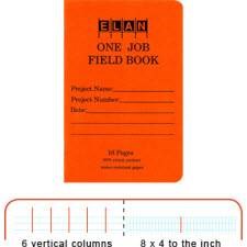 One Job Field Book, 16 sheets