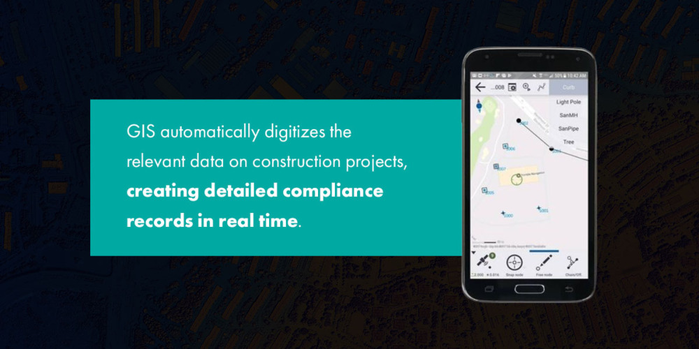 GIS Automatically Digitizes Relevant Data